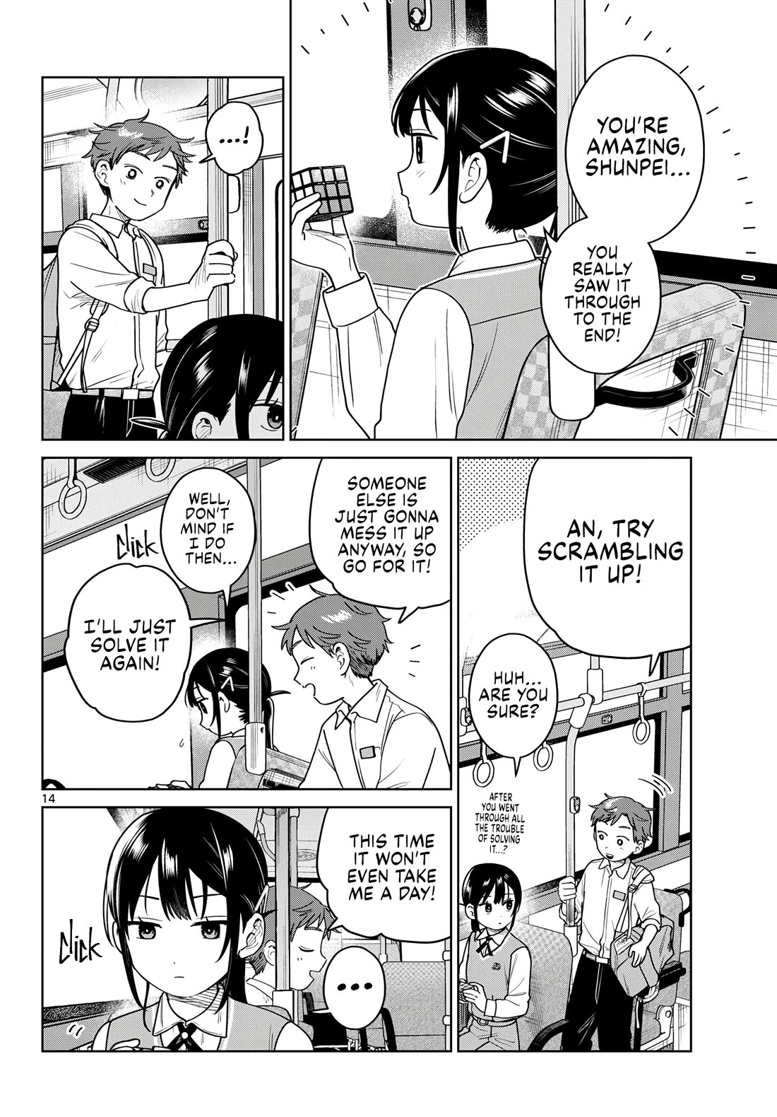Futari Bus Chapter 49 page 14 - Chapter 49: Mismatched