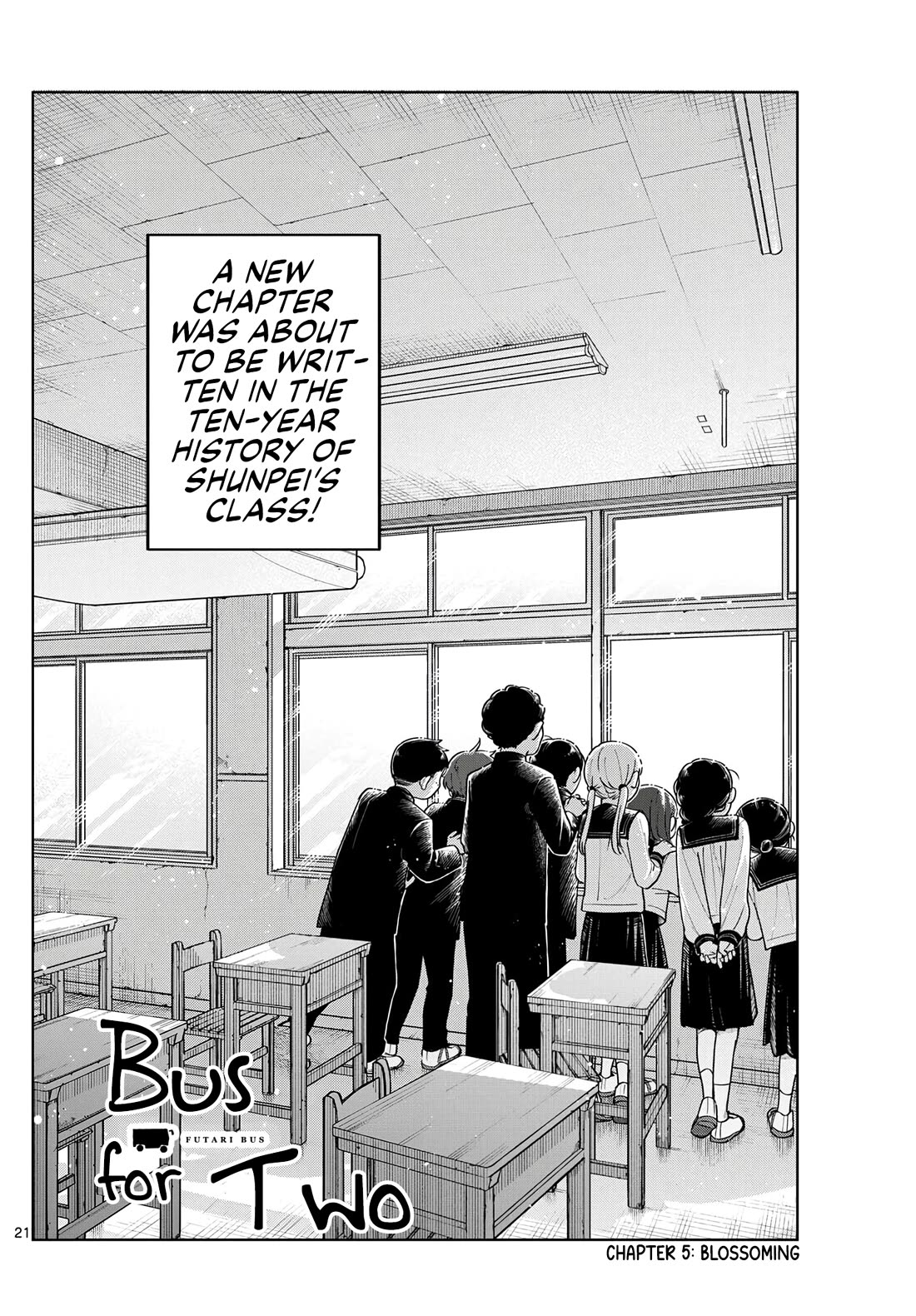 Futari Bus Chapter 5 page 2 - Chapter 5: Blossoming