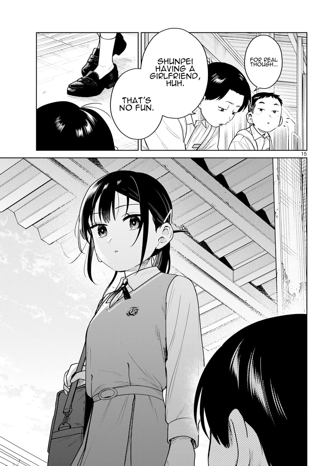Futari Bus Chapter 50 page 15 - Chapter 50: Out of the Blue