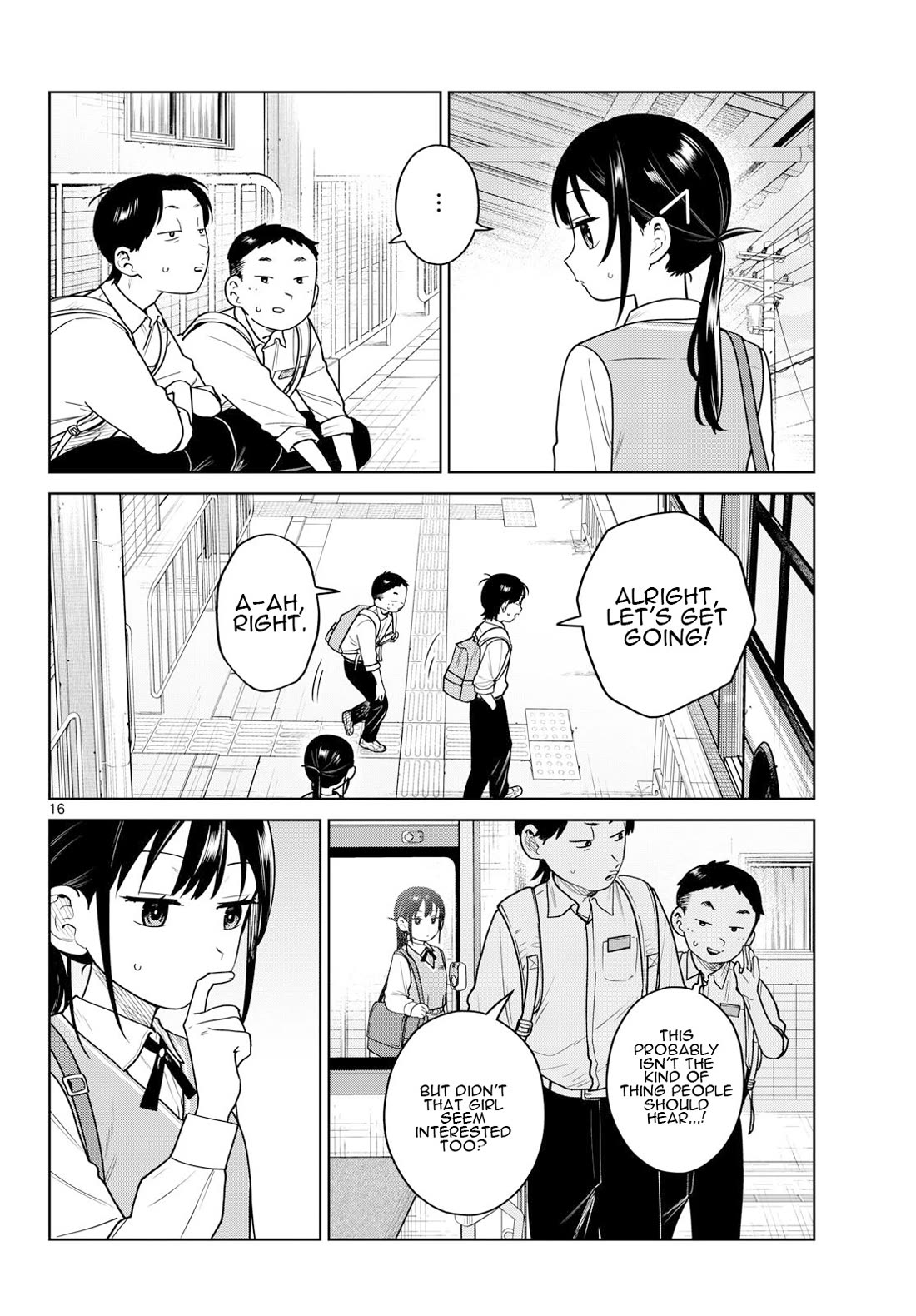 Futari Bus Chapter 50 page 16 - Chapter 50: Out of the Blue