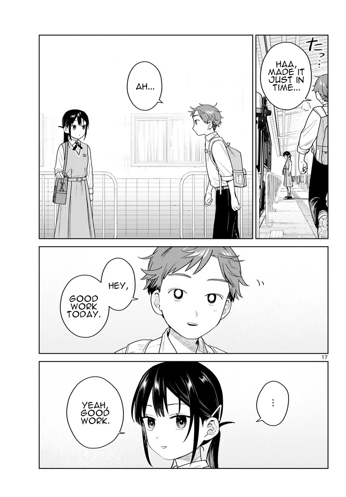 Futari Bus Chapter 50 page 17 - Chapter 50: Out of the Blue