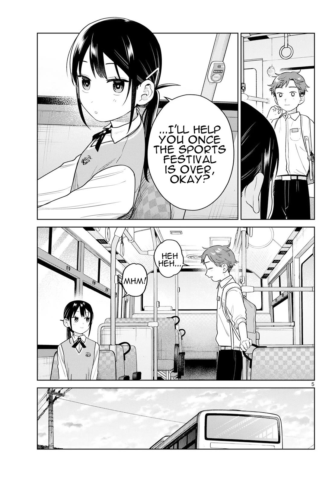 Futari Bus Chapter 50 page 5 - Chapter 50: Out of the Blue
