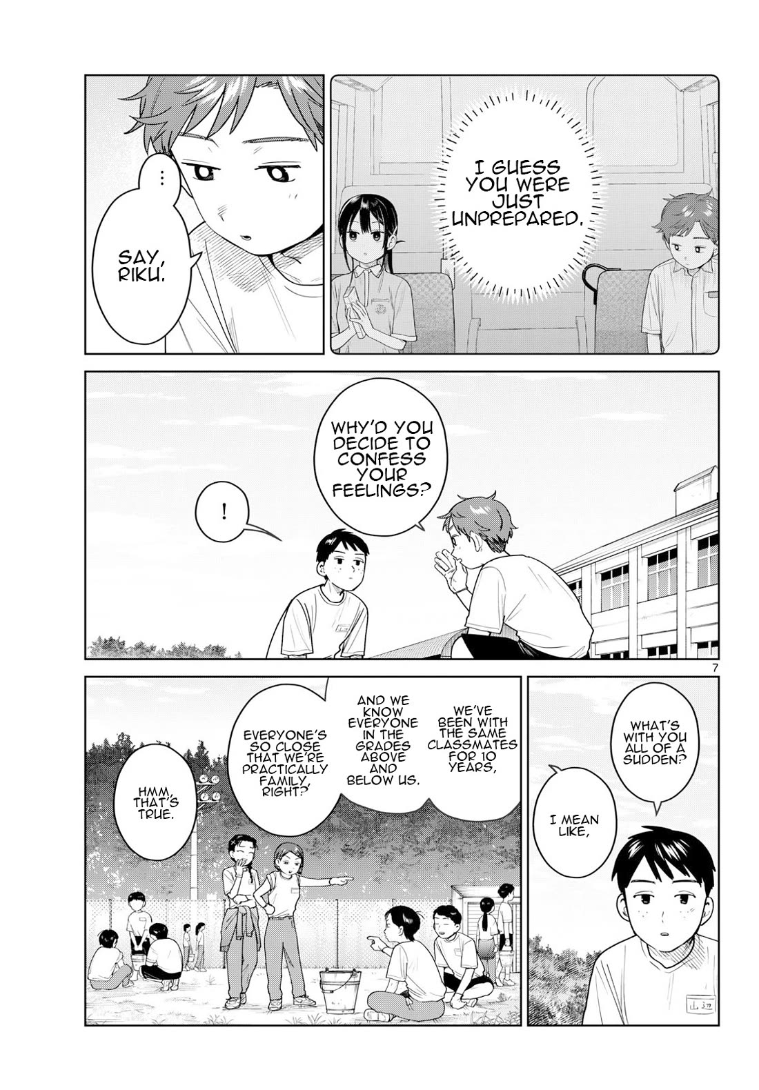 Futari Bus Chapter 50 page 7 - Chapter 50: Out of the Blue