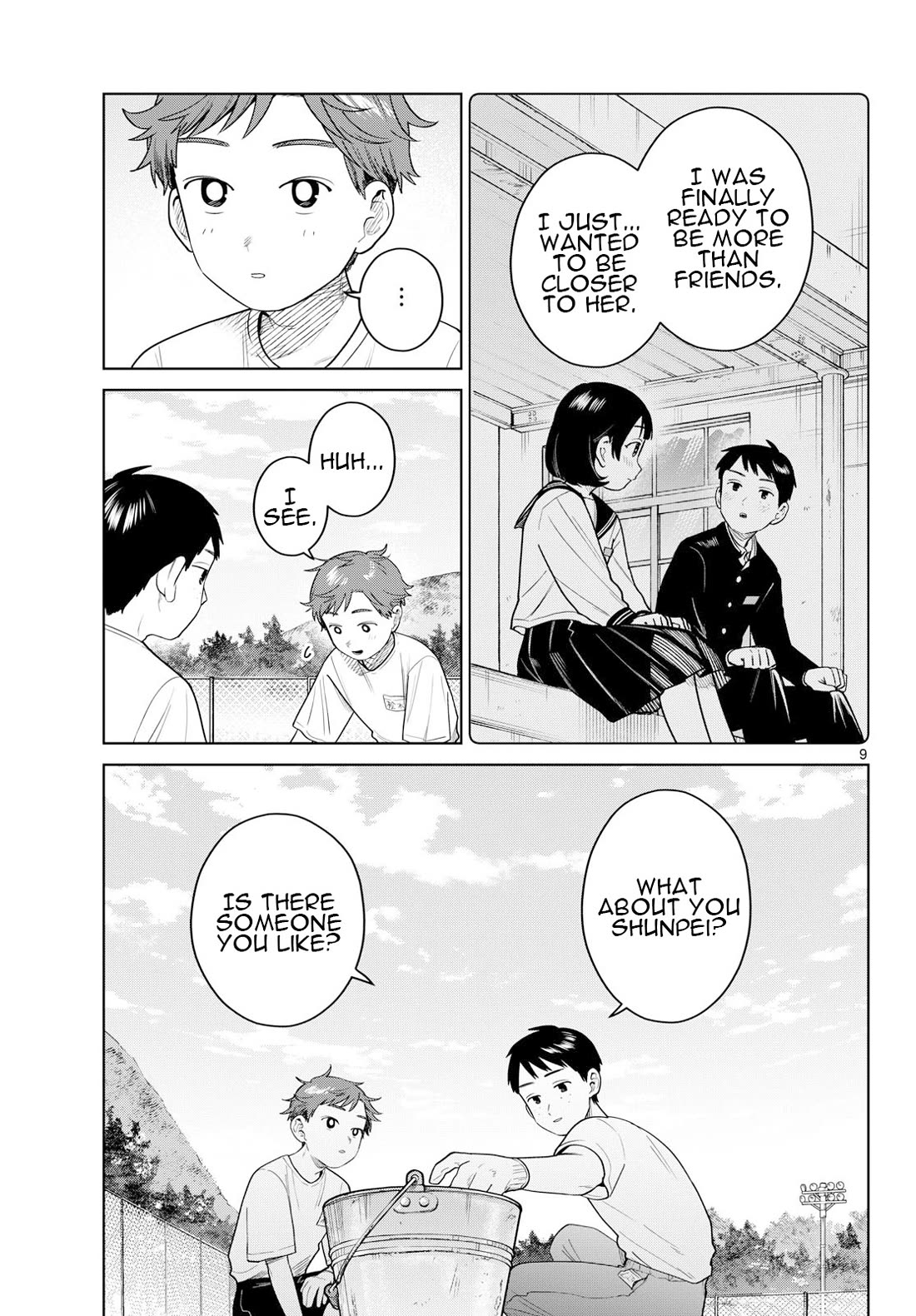 Futari Bus Chapter 50 page 9 - Chapter 50: Out of the Blue