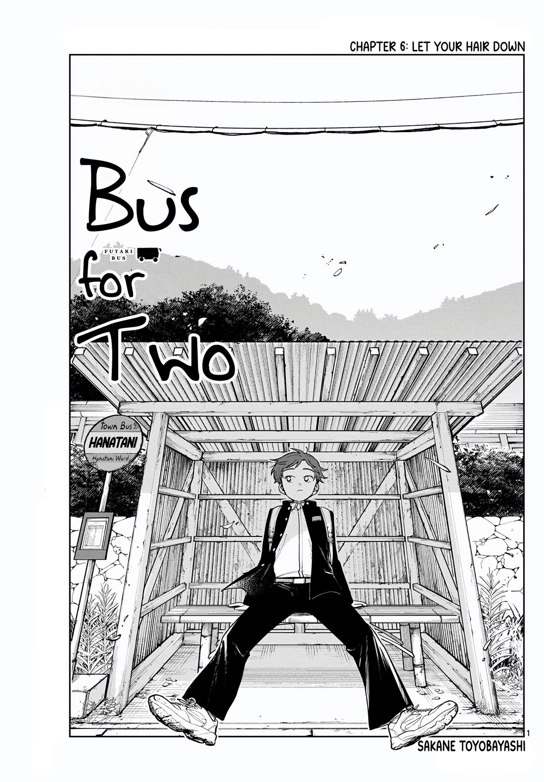 Futari Bus Chapter 6 page 1 - Chapter 6: Let Your Hair Down