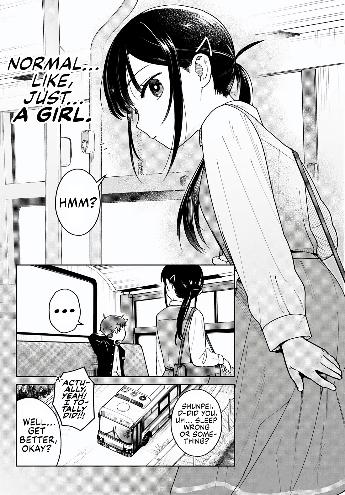 Futari Bus Chapter 6 page 12 - Chapter 6: Let Your Hair Down