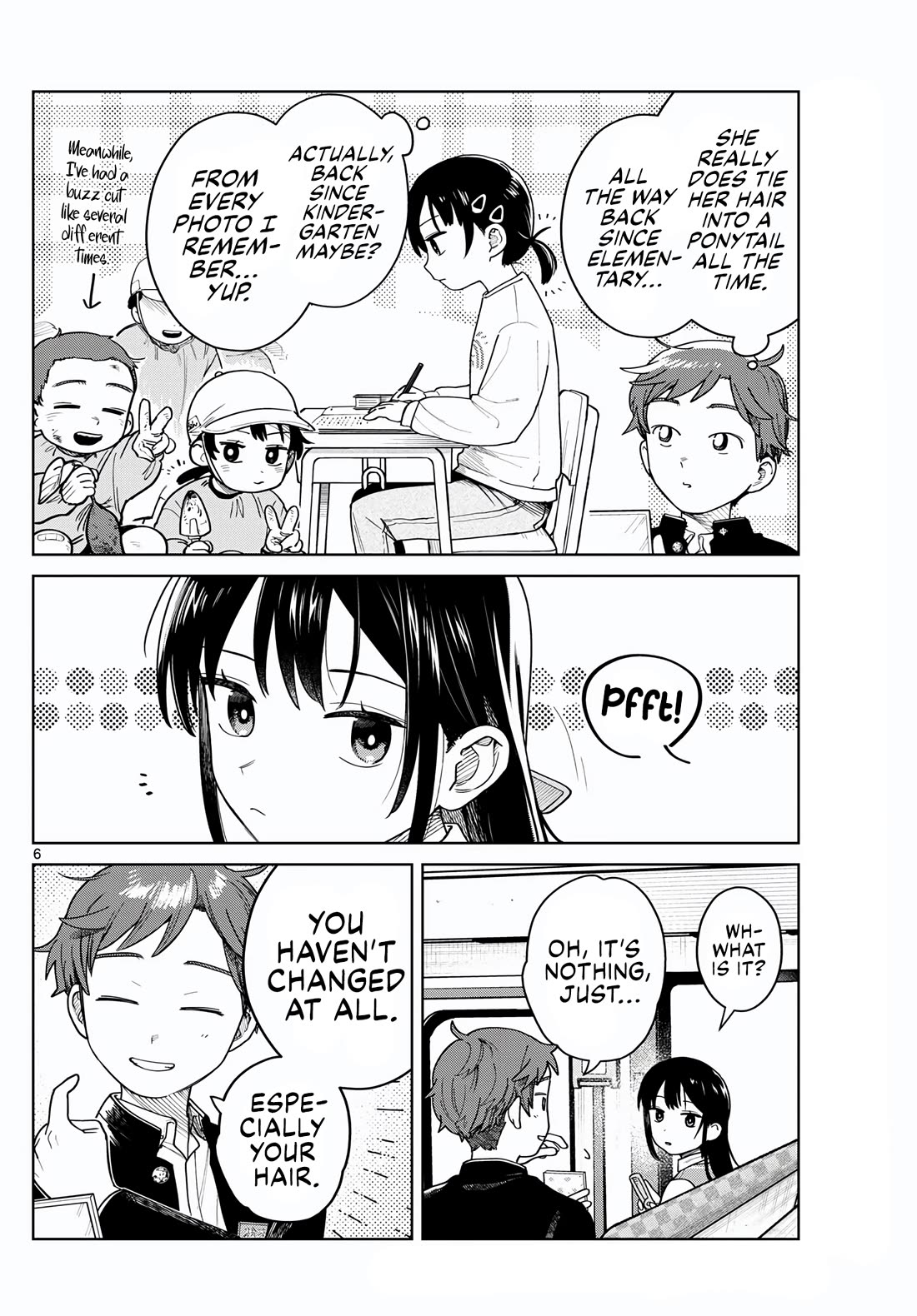 Futari Bus Chapter 6 page 6 - Chapter 6: Let Your Hair Down