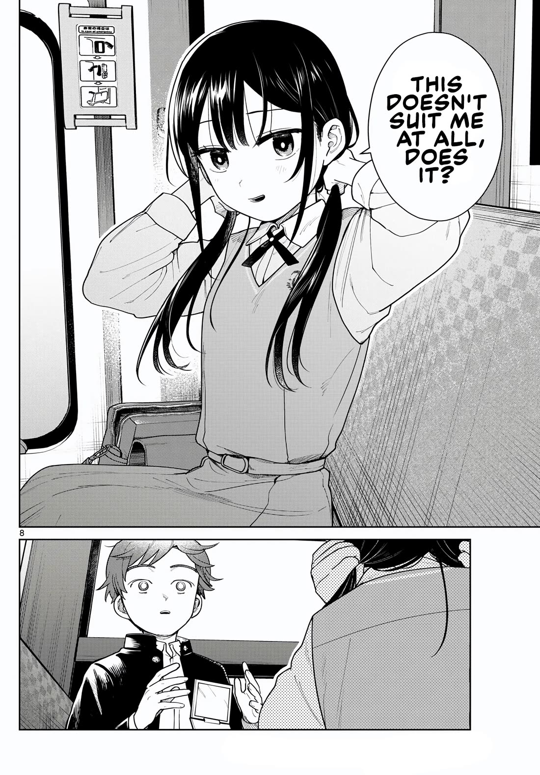 Futari Bus Chapter 6 page 8 - Chapter 6: Let Your Hair Down