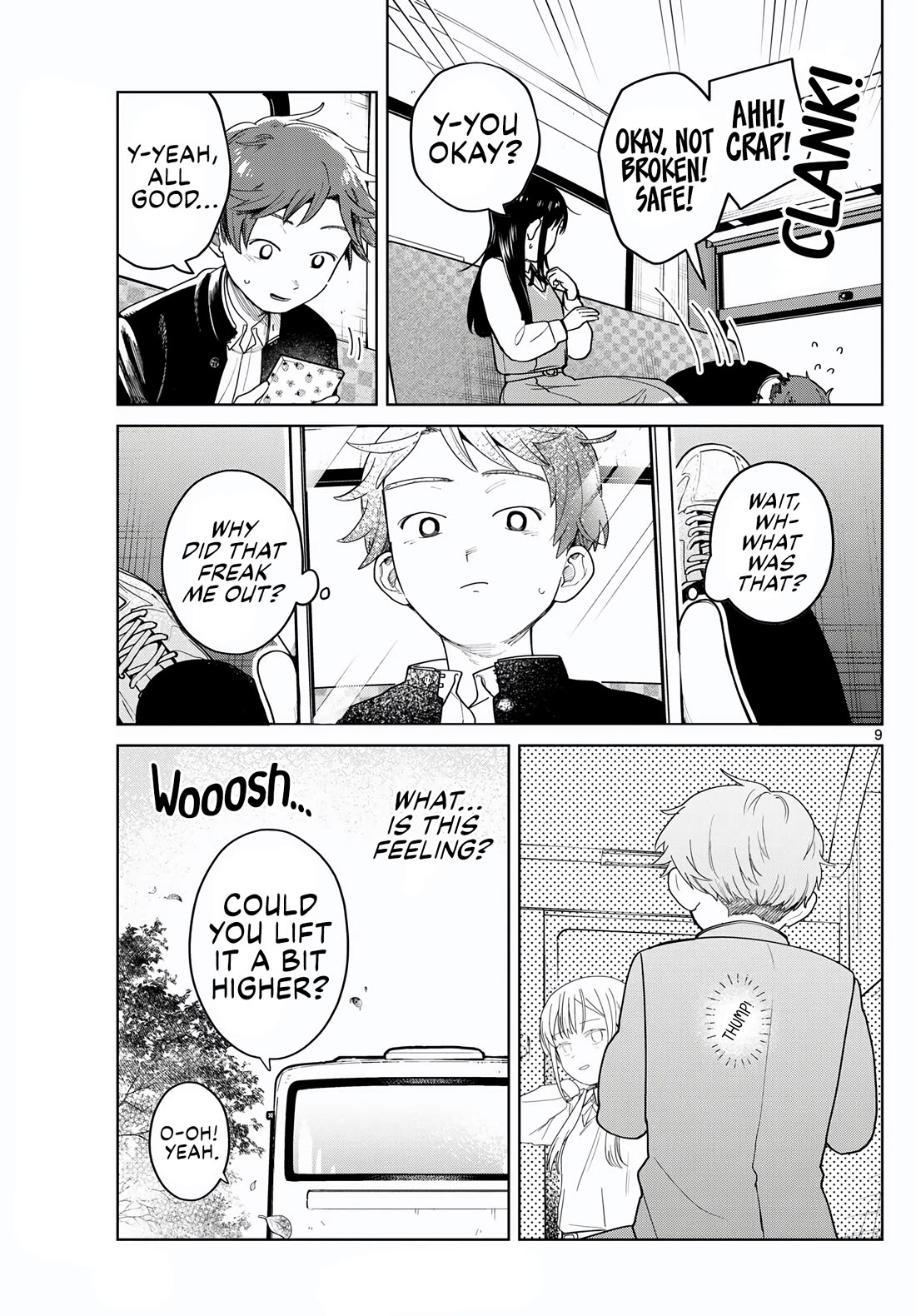Futari Bus Chapter 6 page 9 - Chapter 6: Let Your Hair Down
