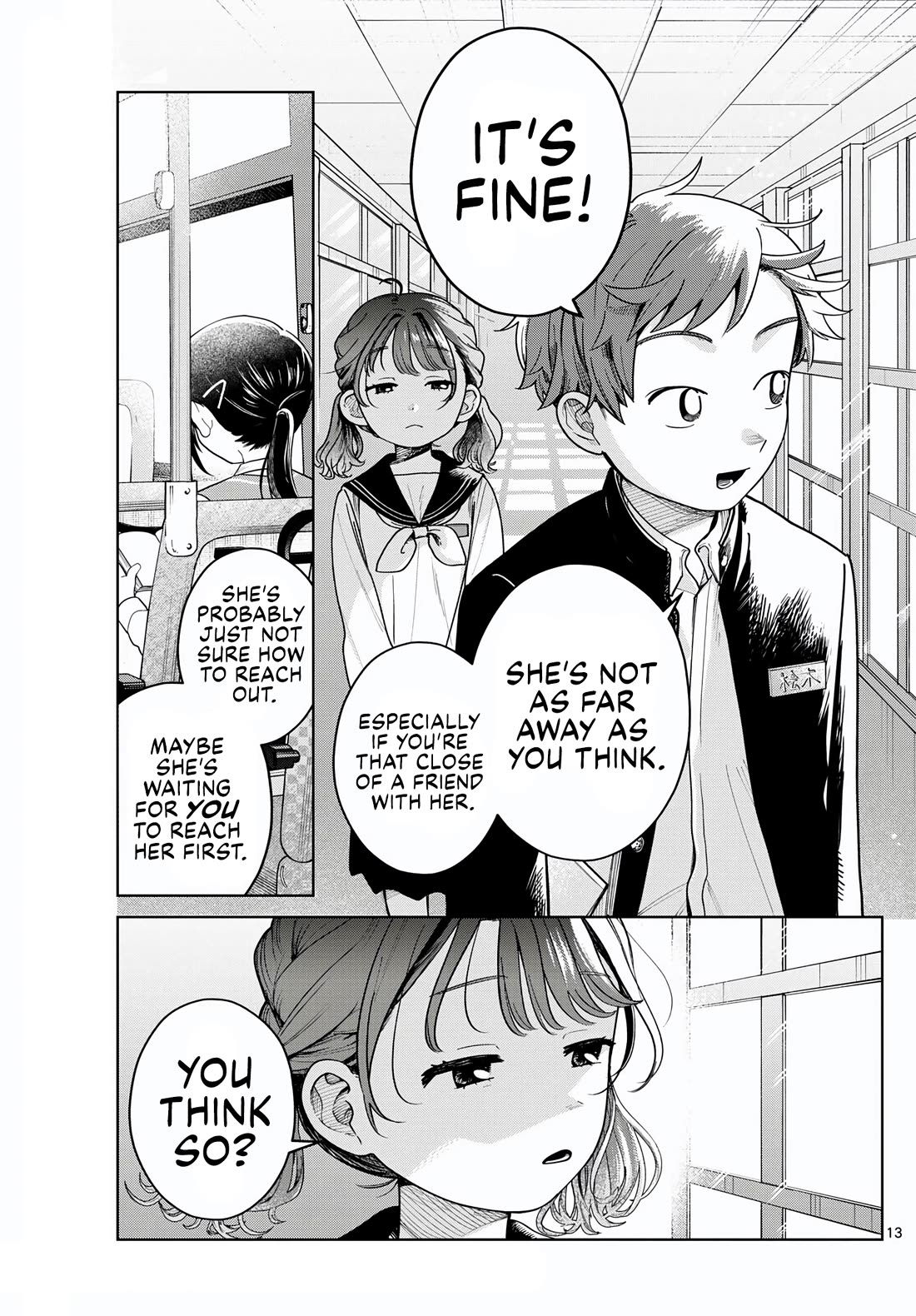 Futari Bus Chapter 7 page 13 - Chapter 7: Luluca Muta
