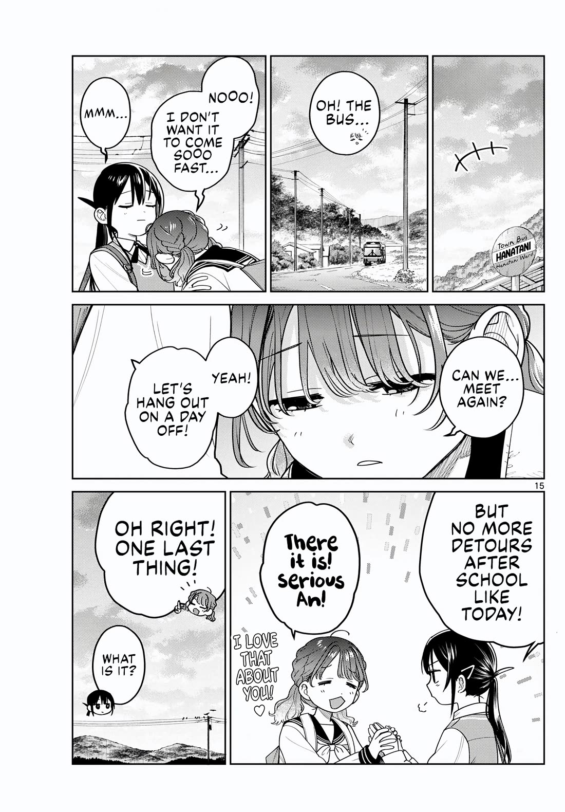 Futari Bus Chapter 8 page 15 - Chapter 8: Someone You Like