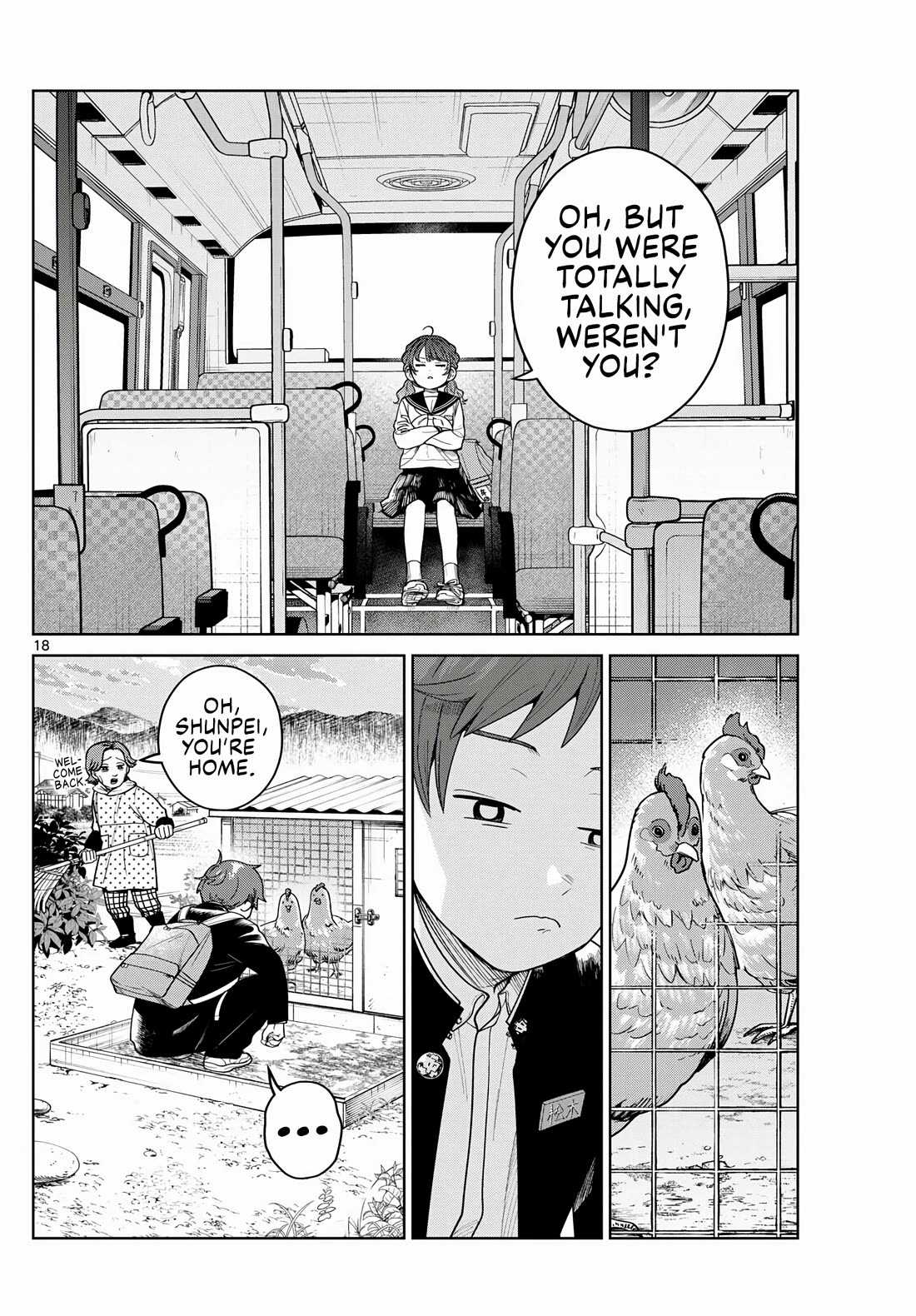 Futari Bus Chapter 8 page 18 - Chapter 8: Someone You Like