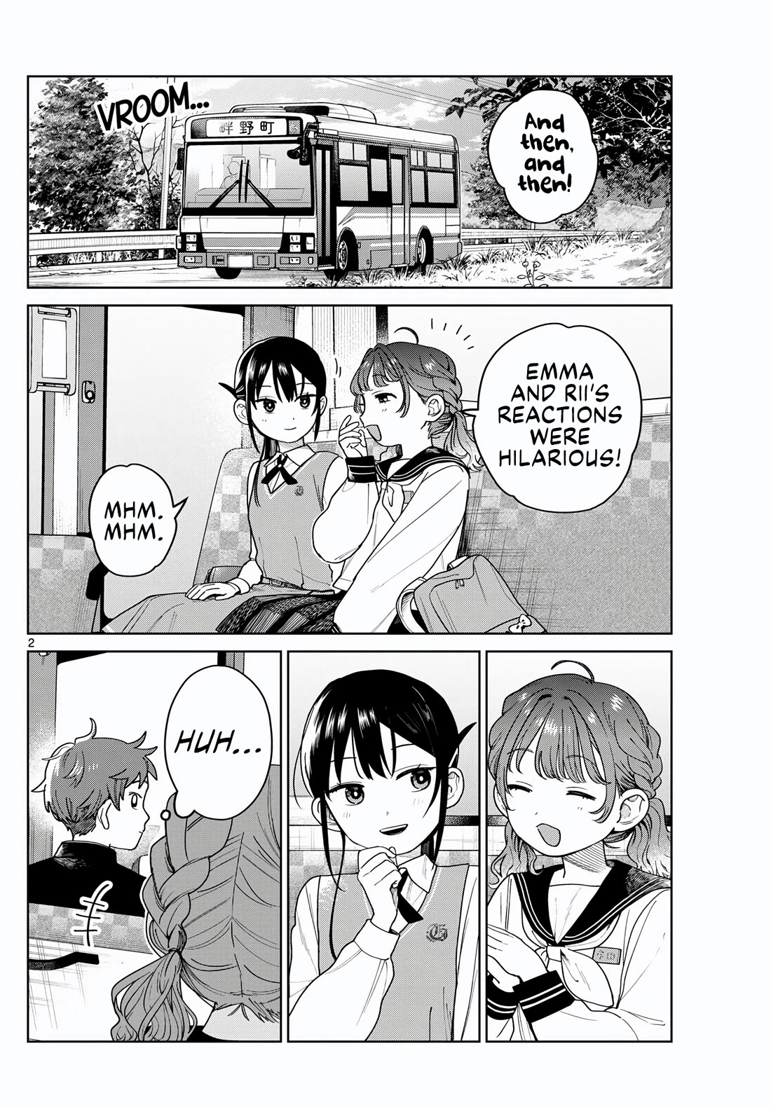 Futari Bus Chapter 8 page 2 - Chapter 8: Someone You Like