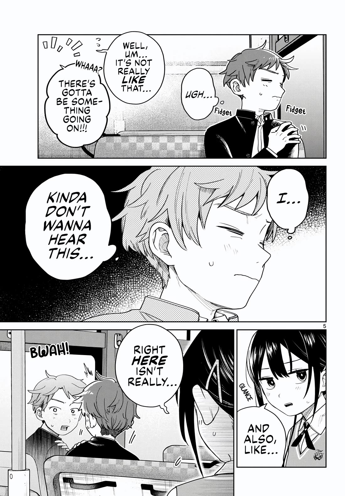 Futari Bus Chapter 8 page 5 - Chapter 8: Someone You Like