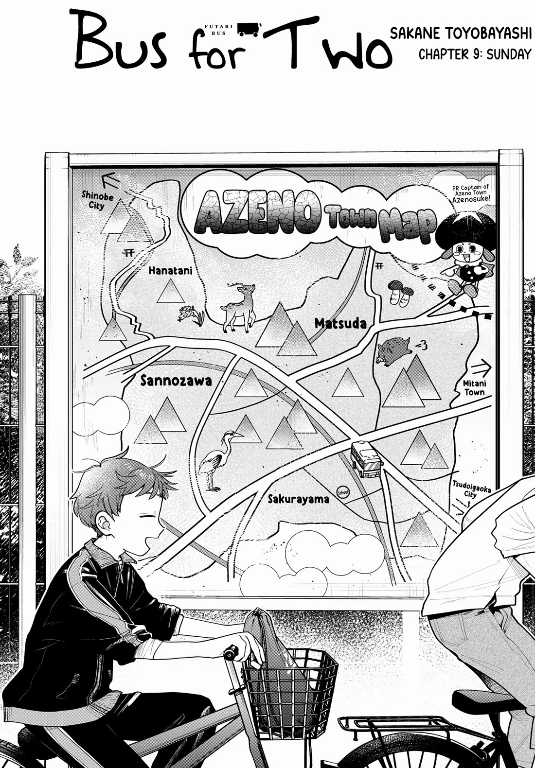 Futari Bus Chapter 9 page 1 - Chapter 9: Sunday