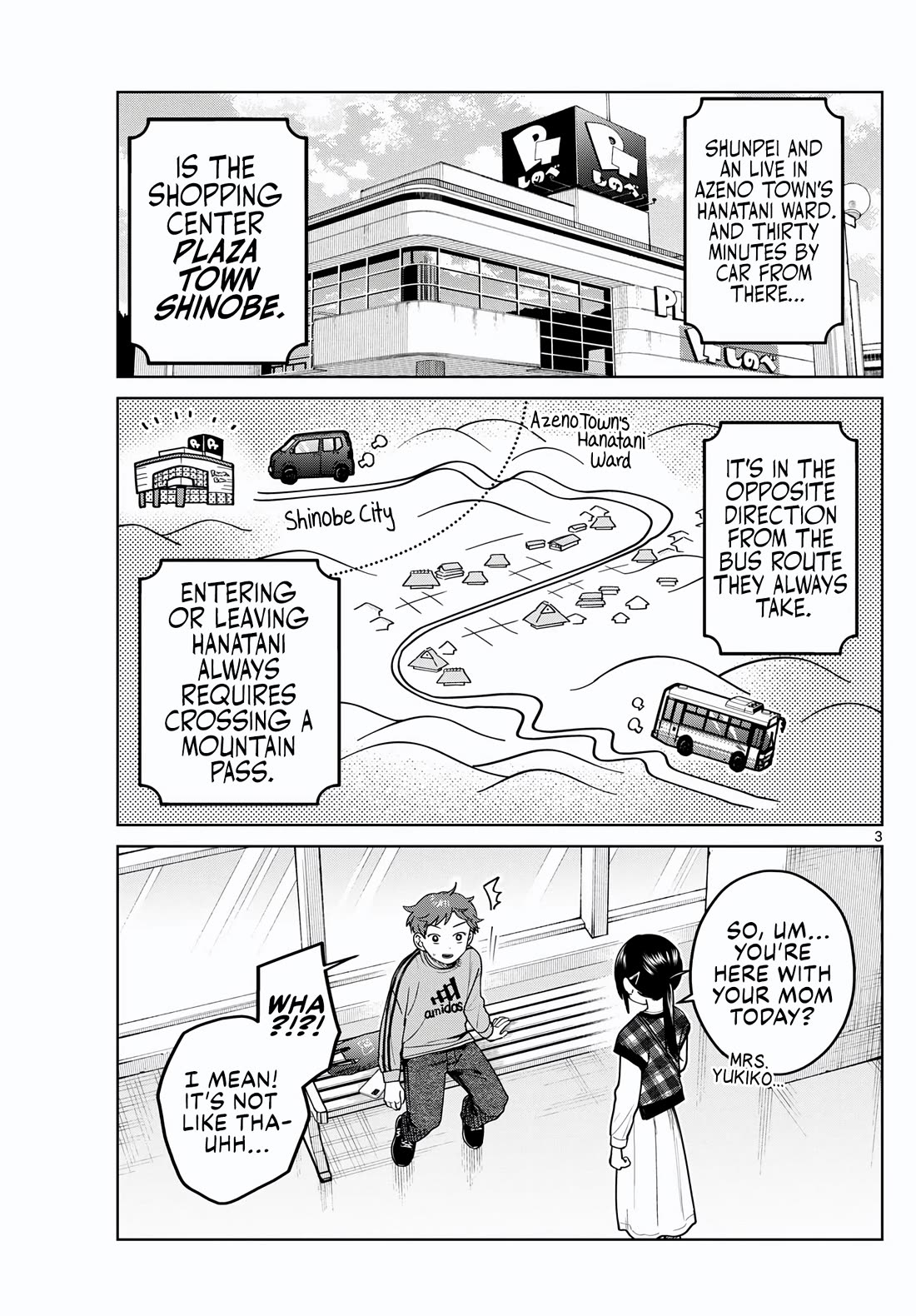 Futari Bus Chapter 9 page 3 - Chapter 9: Sunday