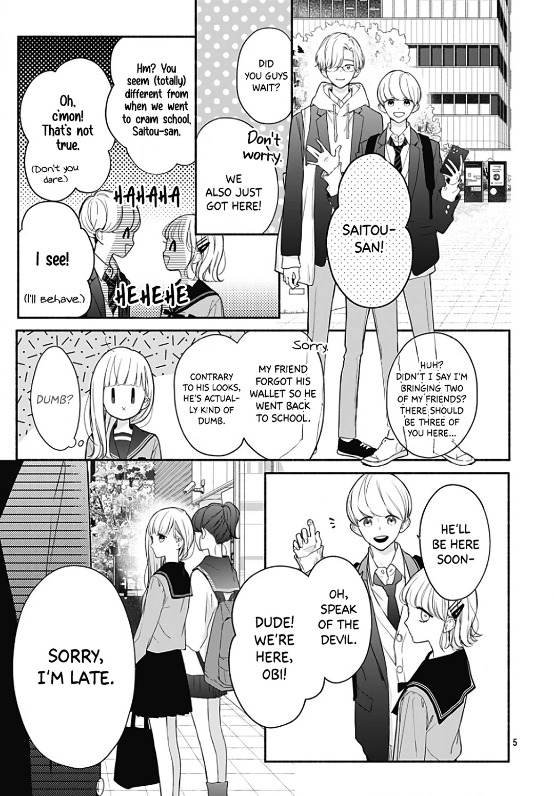 Futari de Koi wo suru Riyuu Chapter 27 page 7 - Chapter 27