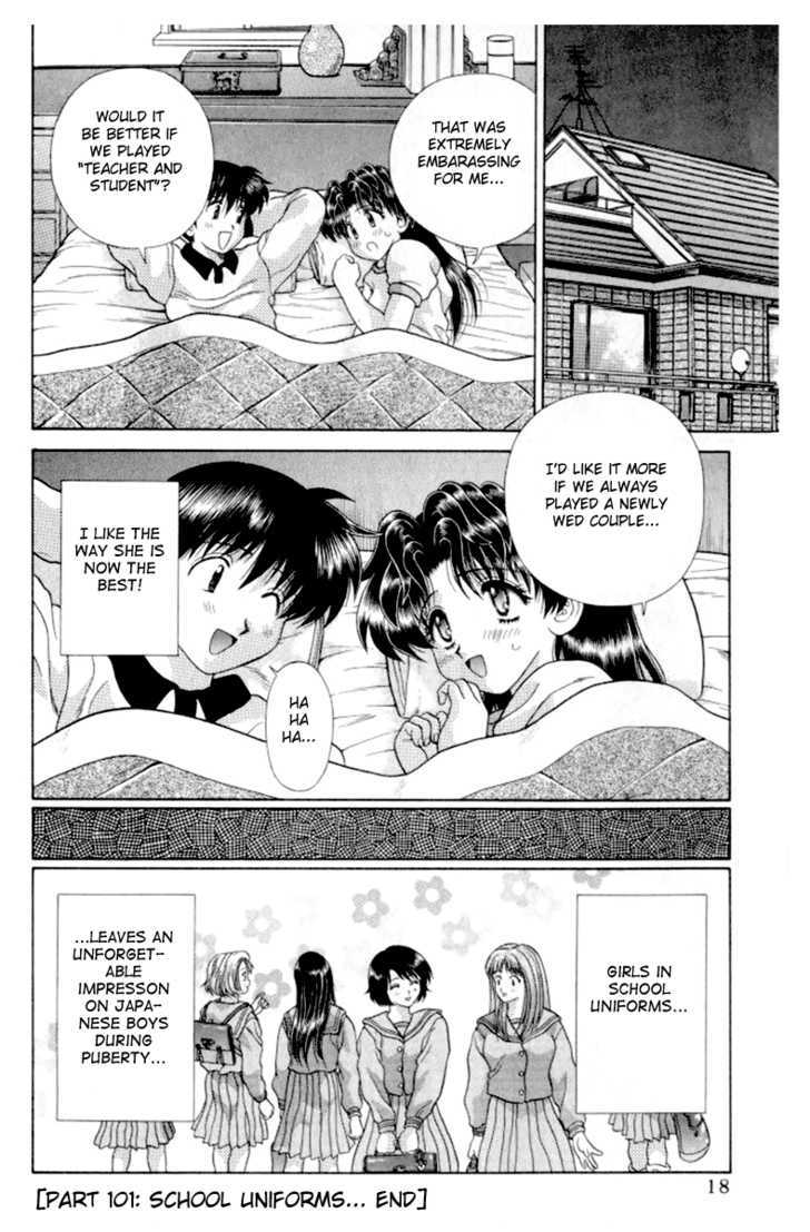 Futari Ecchi Chapter 101 page 19 - Chapter 101 : School Uniforms