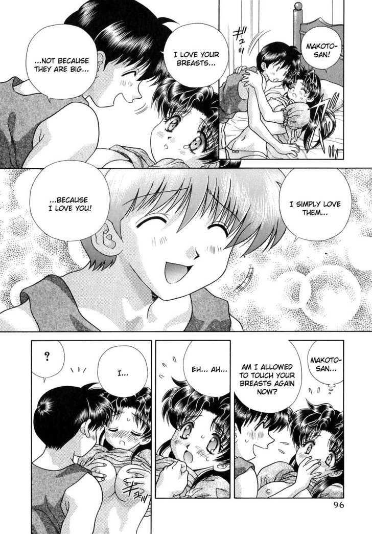Futari Ecchi Chapter 126 page 14 - Chapter 126 : Don't Touch My Breasts!