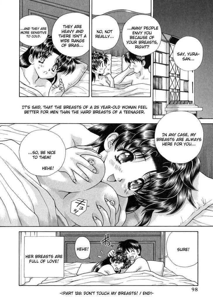 Futari Ecchi Chapter 126 page 16 - Chapter 126 : Don't Touch My Breasts!