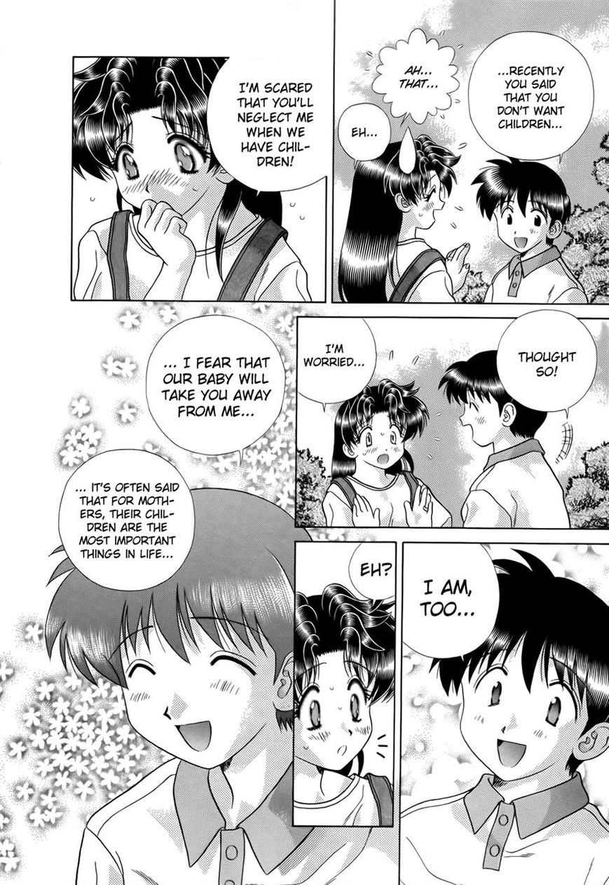 Futari Ecchi Chapter 195 page 15 - Chapter 195 : Child Bearing Means...