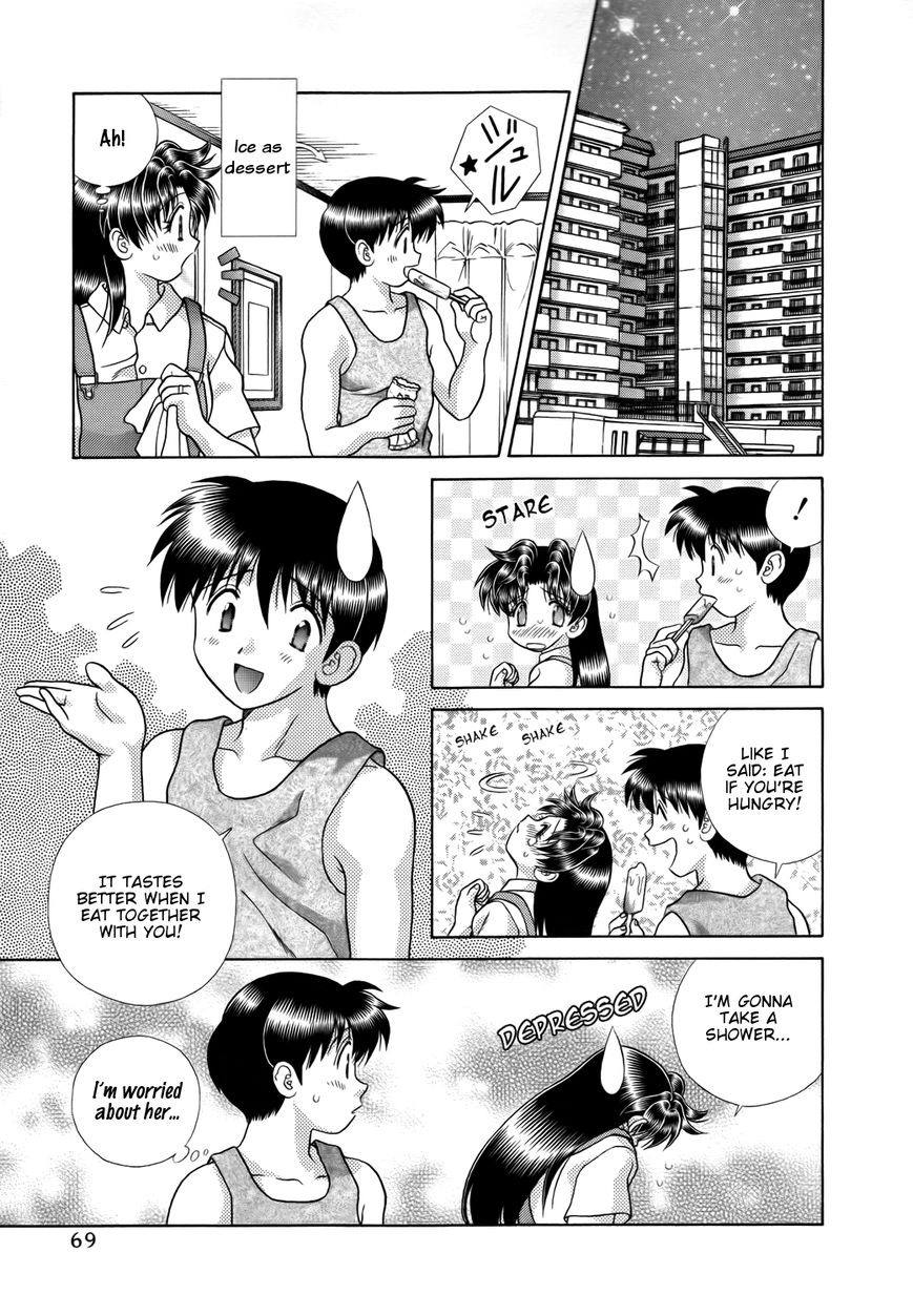 Futari Ecchi Chapter 199 page 8 - Chapter 199 : My Butt got Fatter!?