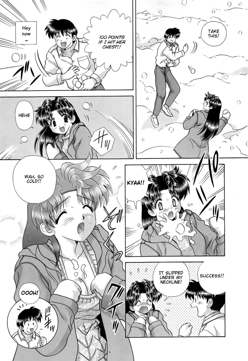 Futari Ecchi Chapter 202 page 10 - Chapter 202 : Big Snowfall and Year-End Cleanup