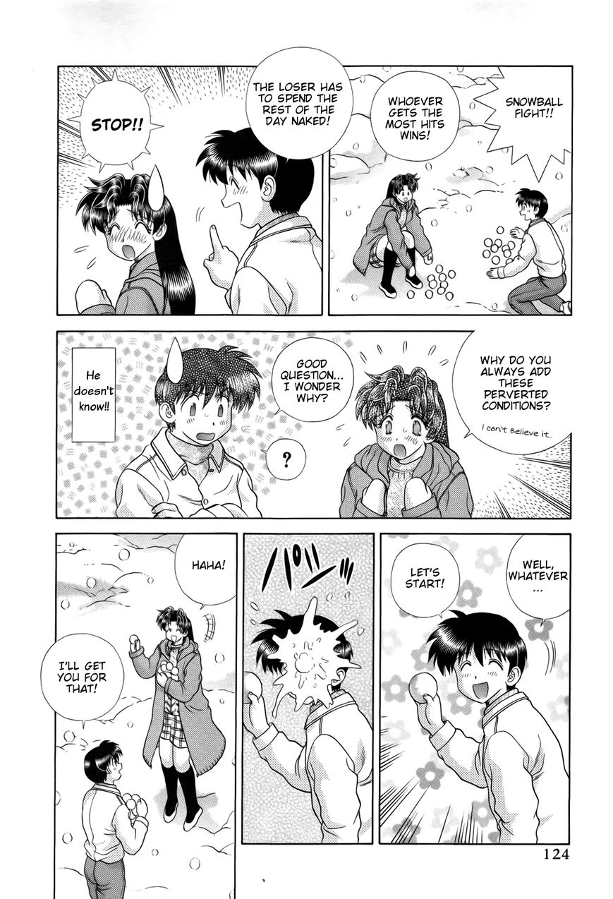 Futari Ecchi Chapter 202 page 9 - Chapter 202 : Big Snowfall and Year-End Cleanup