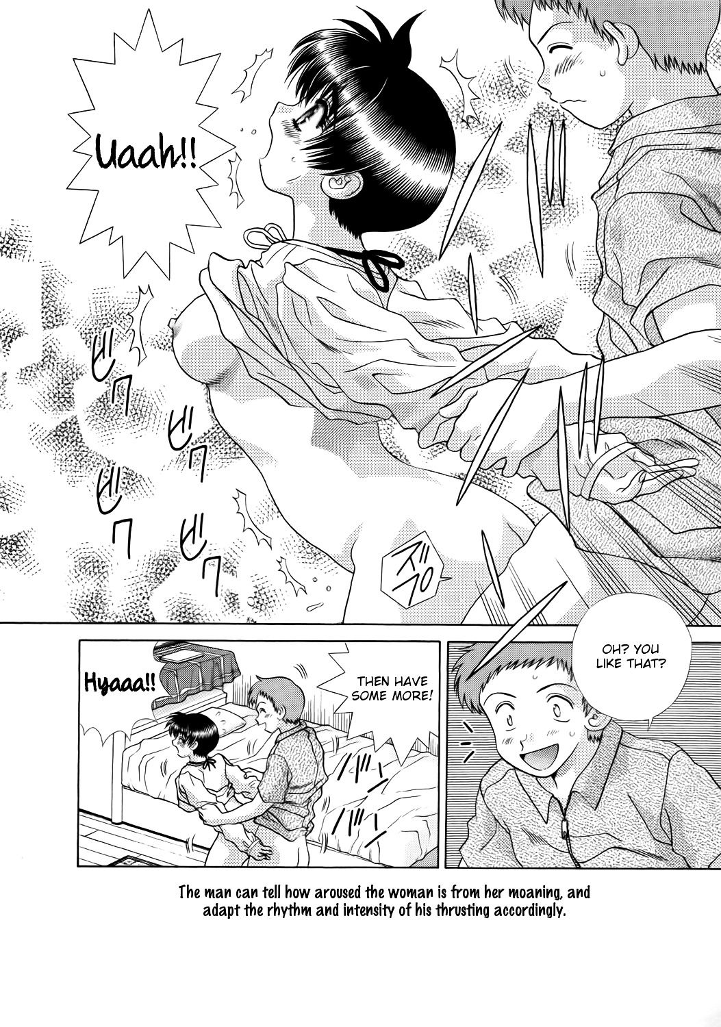 Futari Ecchi Chapter 207 page 10 - Chapter 207 : Moaning too Loudly!?