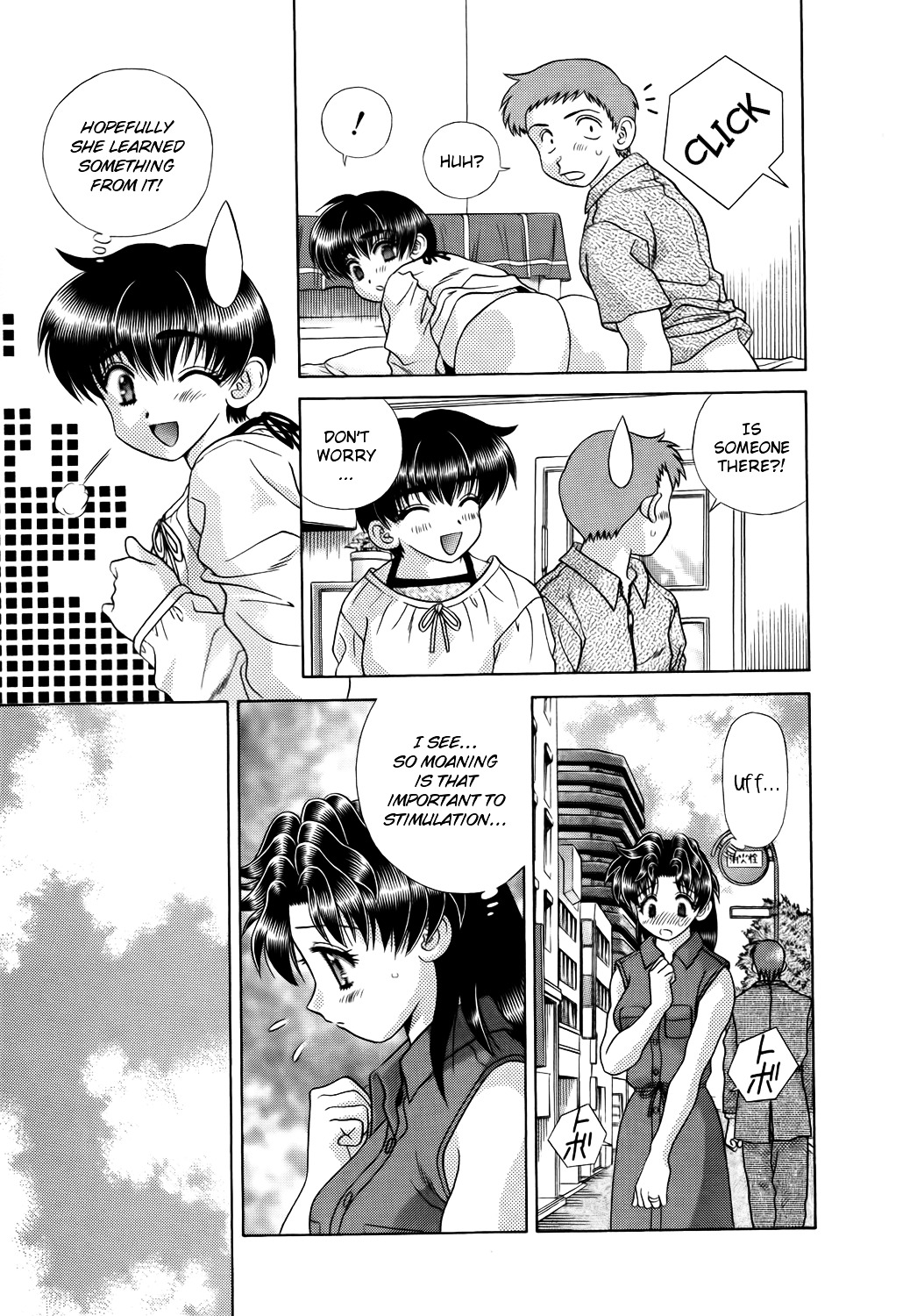 Futari Ecchi Chapter 207 page 13 - Chapter 207 : Moaning too Loudly!?