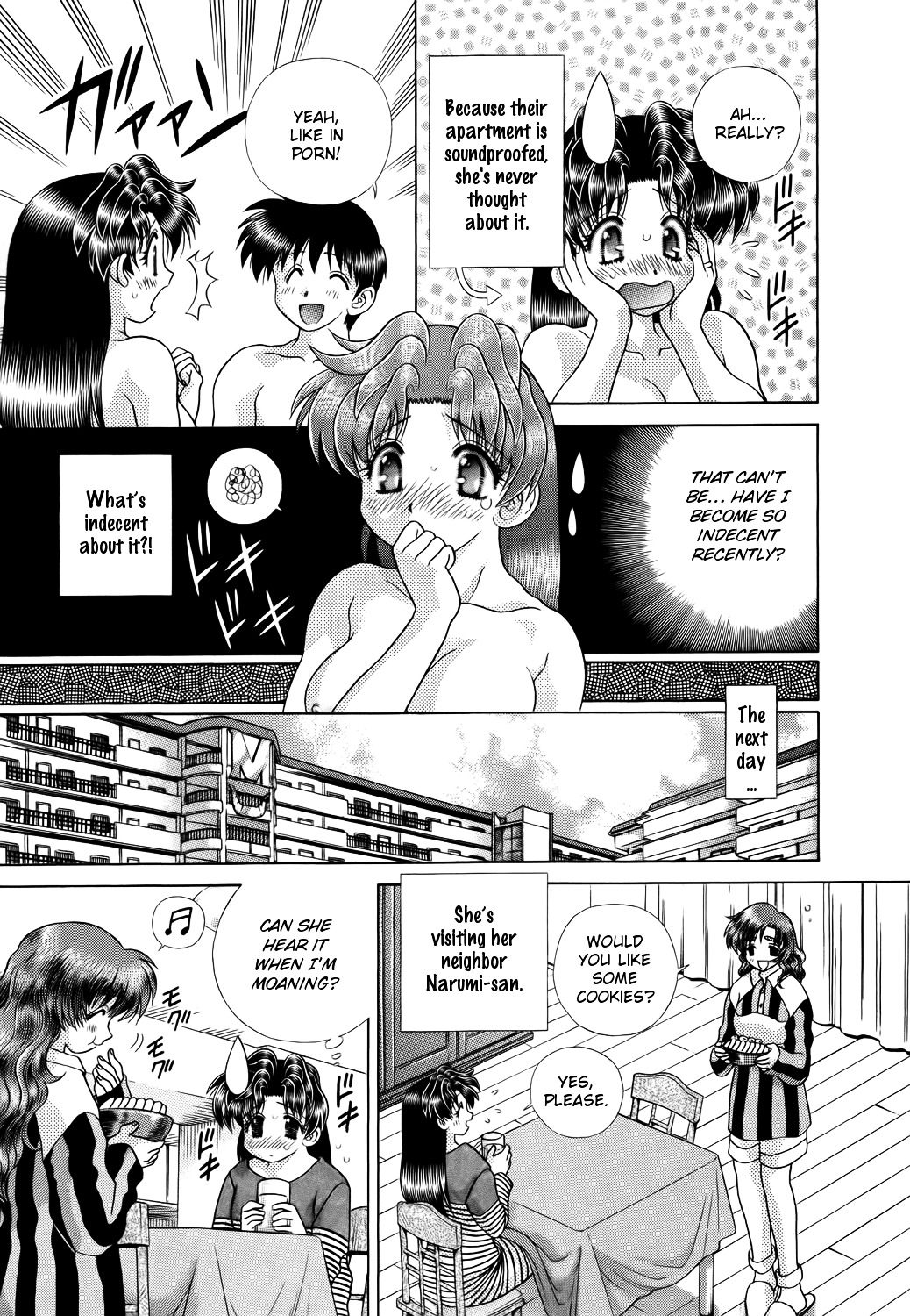 Futari Ecchi Chapter 207 page 3 - Chapter 207 : Moaning too Loudly!?