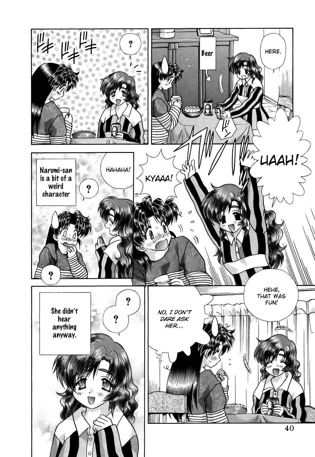 Futari Ecchi Chapter 207 page 4 - Chapter 207 : Moaning too Loudly!?