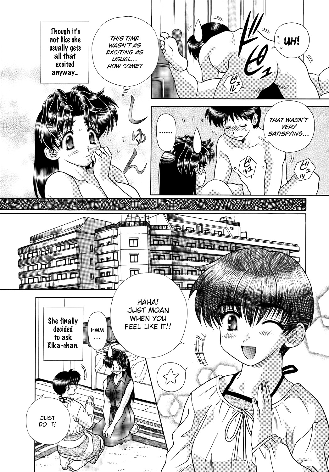 Futari Ecchi Chapter 207 page 6 - Chapter 207 : Moaning too Loudly!?