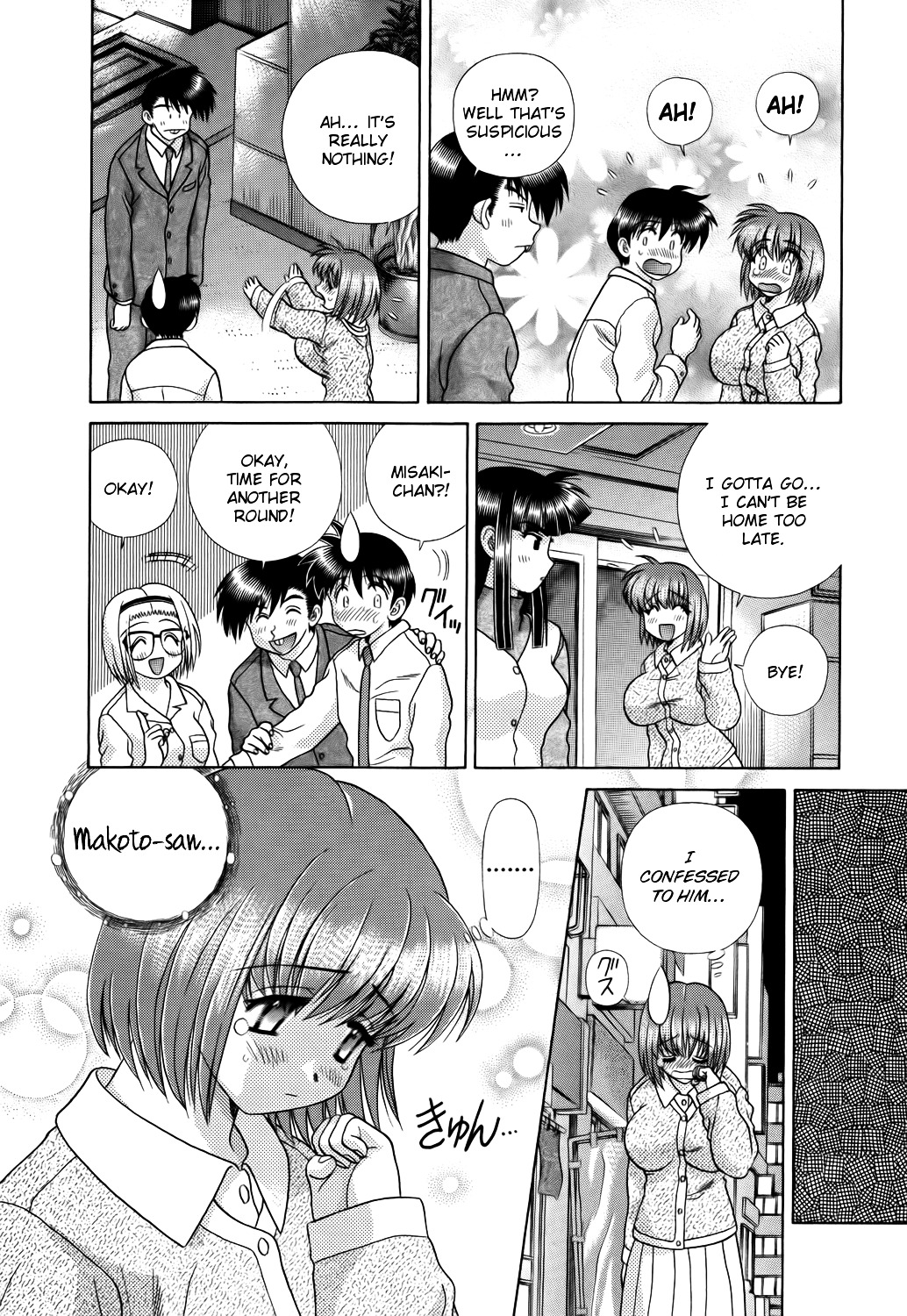 Futari Ecchi Chapter 208 page 14 - Chapter 208 : I'm in Love