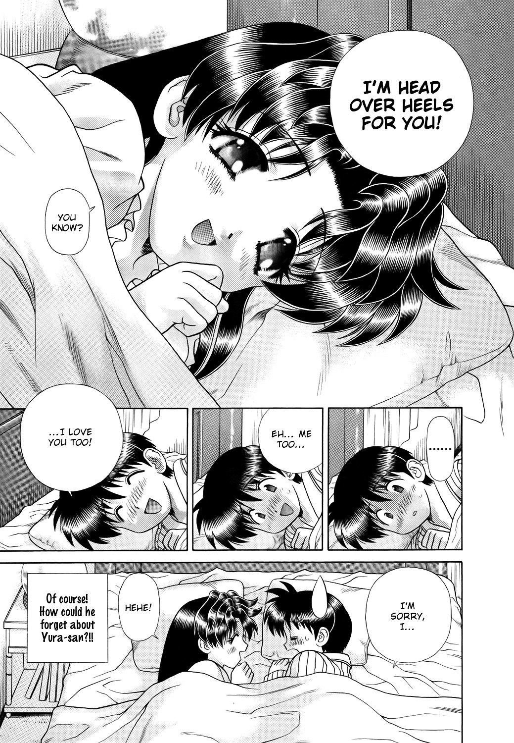 Futari Ecchi Chapter 208 page 17 - Chapter 208 : I'm in Love