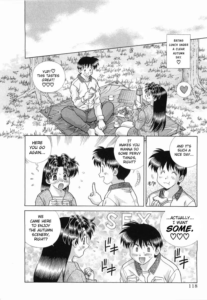 Futari Ecchi Chapter 229 page 4 - Chapter 229: In a park of falling leaves...