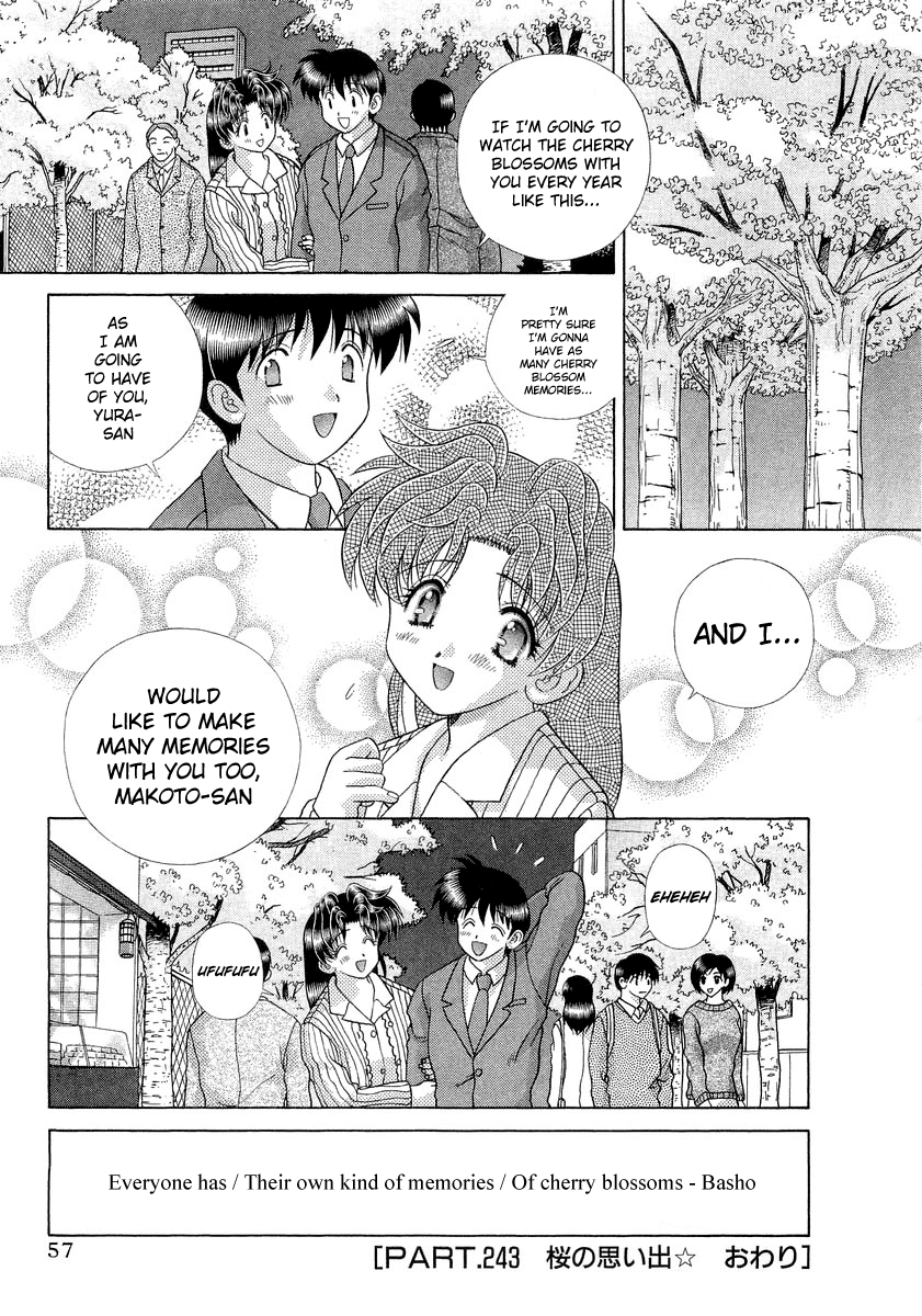 Futari Ecchi Chapter 243 page 19 - Chapter 243: Cherry blossom memories