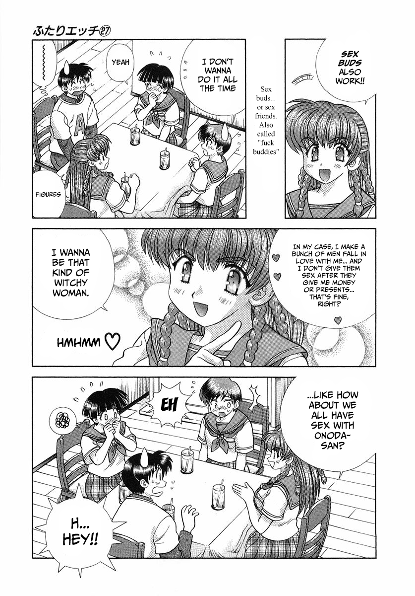 Futari Ecchi Chapter 256 page 9 - Chapter 256: The circumstances of energetic high school girls