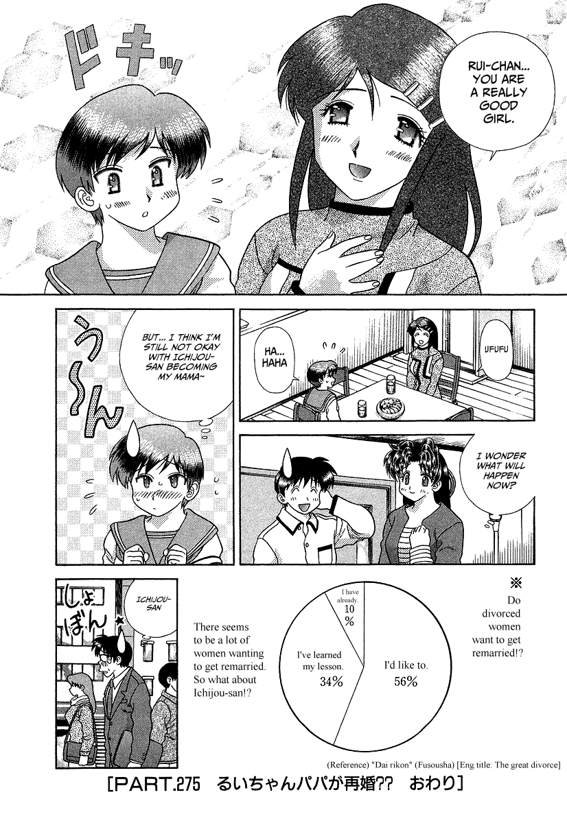 Futari Ecchi Chapter 275 page 17 - Chapter 275: Rui-chan's papa is getting remarried??