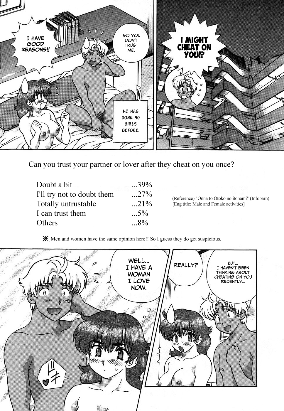 Futari Ecchi Chapter 279 page 11 - Chapter 279: Kyouko-san level up
