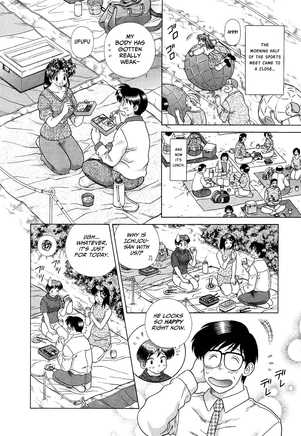 Futari Ecchi Chapter 281 page 12 - Chapter 281: Makoto's sports meet