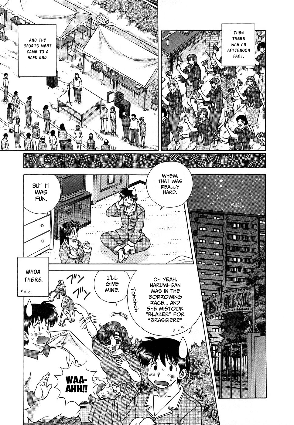 Futari Ecchi Chapter 281 page 13 - Chapter 281: Makoto's sports meet