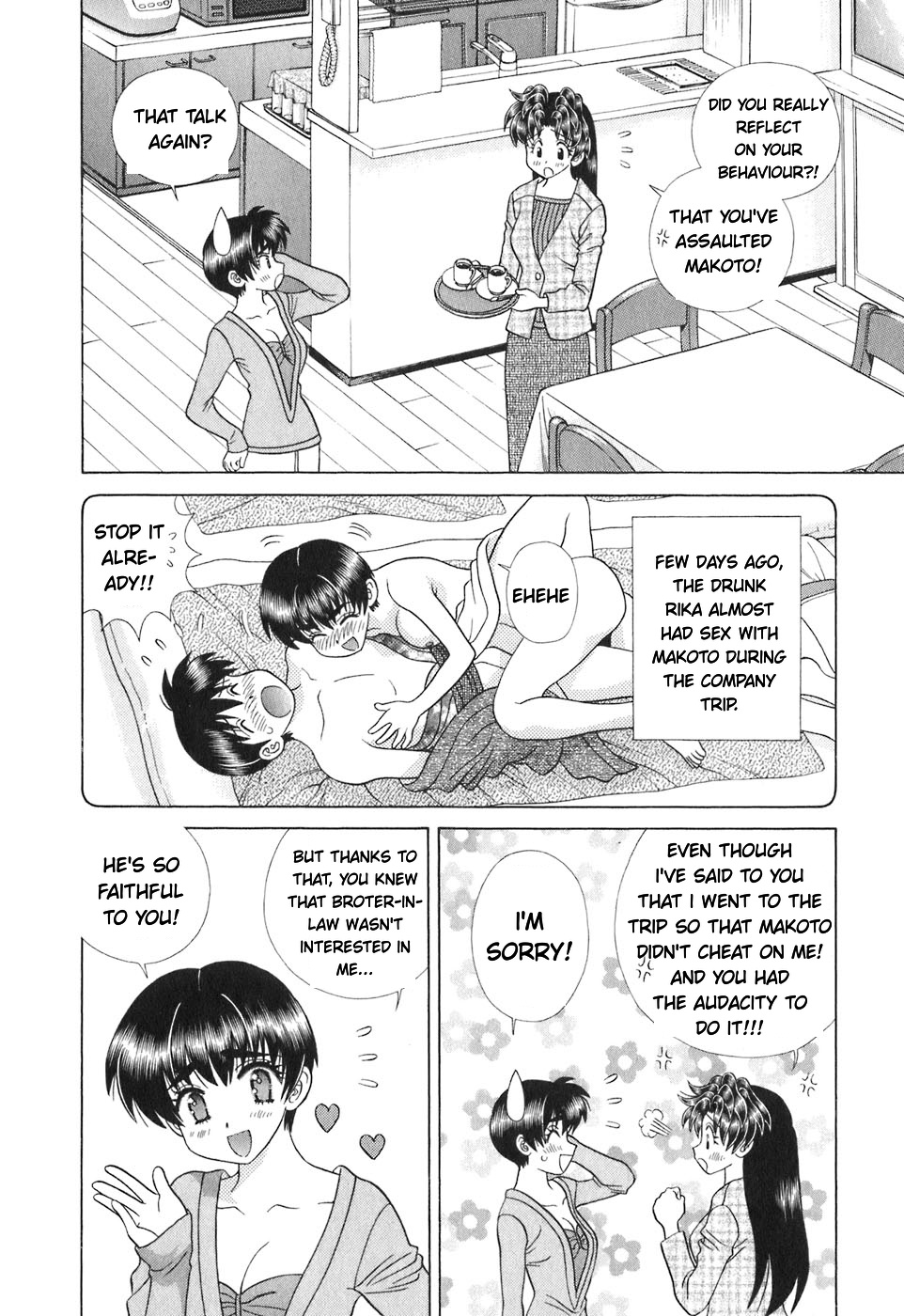 Futari Ecchi Chapter 366 page 41 - Chapter 366: Rika's First Company Trip