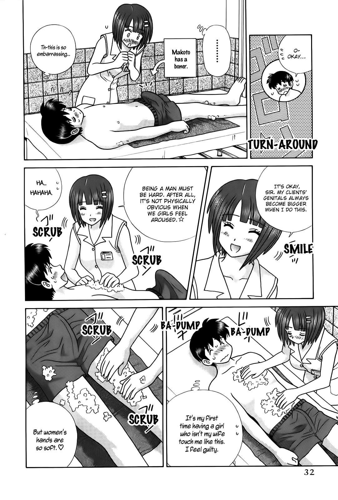 Futari Ecchi Chapter 506 page 11 - Chapter 506: My shocking experience with a body wash therapist