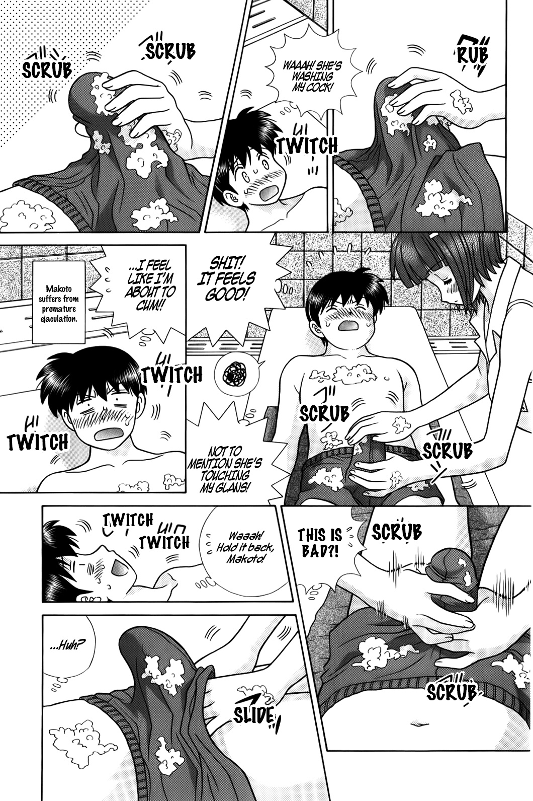 Futari Ecchi Chapter 506 page 12 - Chapter 506: My shocking experience with a body wash therapist