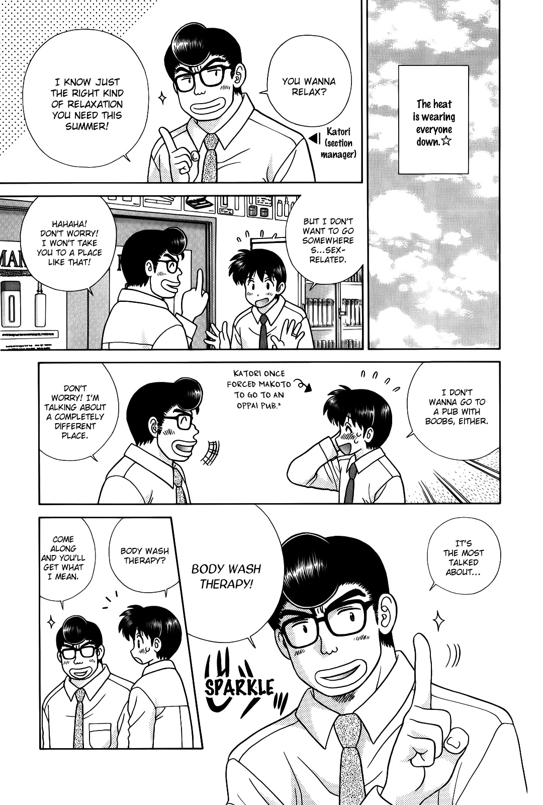 Futari Ecchi Chapter 506 page 4 - Chapter 506: My shocking experience with a body wash therapist