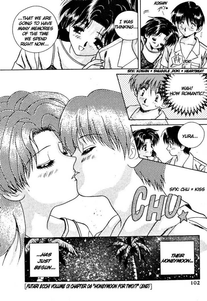 Futari Ecchi Chapter 6 page 17 - Chapter 6 : Honeymoon For Two!?
