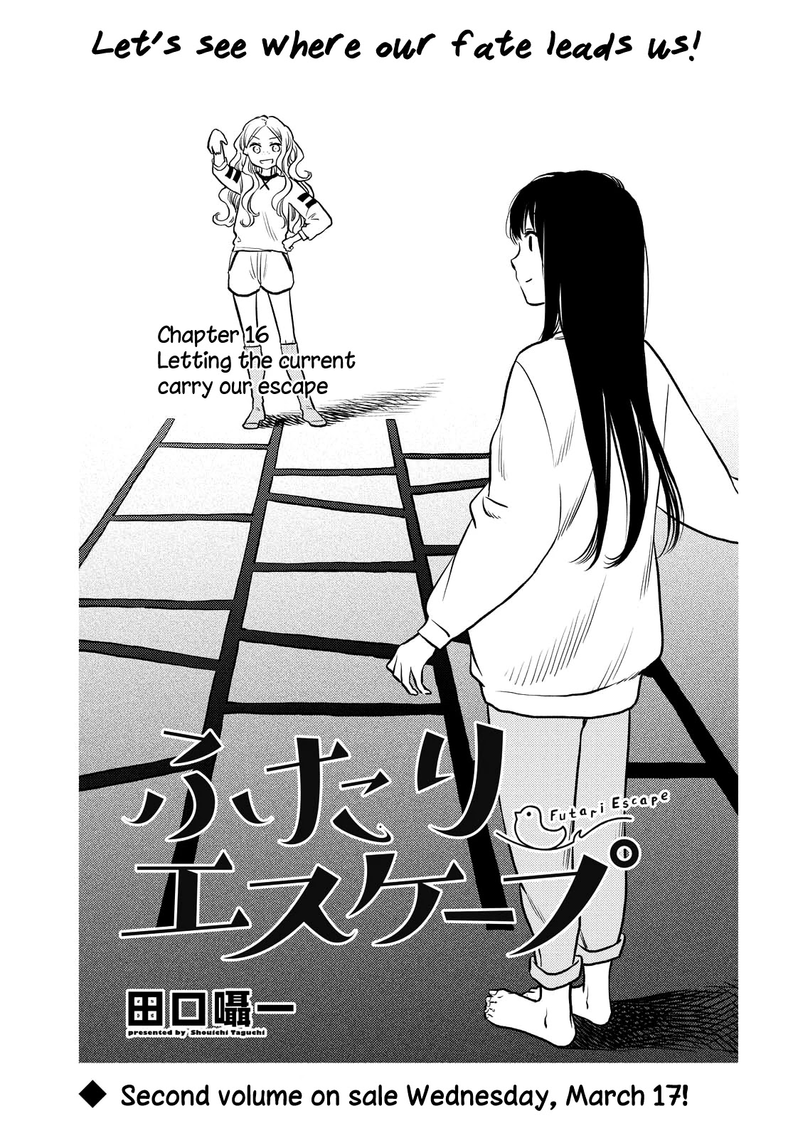 Futari Escape Chapter 16 page 1 - Chapter 16: Letting the current carry our escape