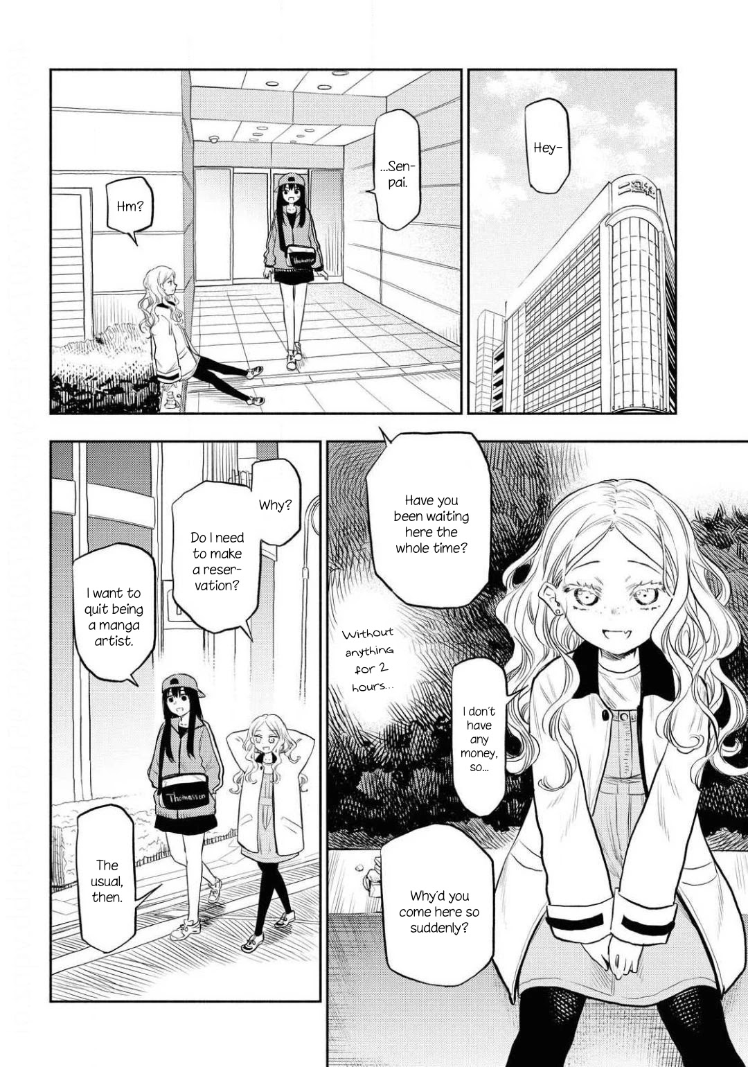 Futari Escape Chapter 2 page 2 - Chapter 2: End of the line escape