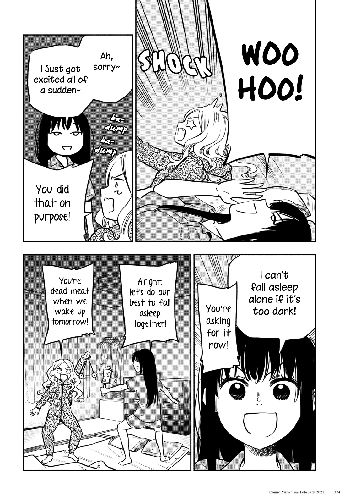 Futari Escape Chapter 25 page 9 - Chapter 25: Bedtime escape